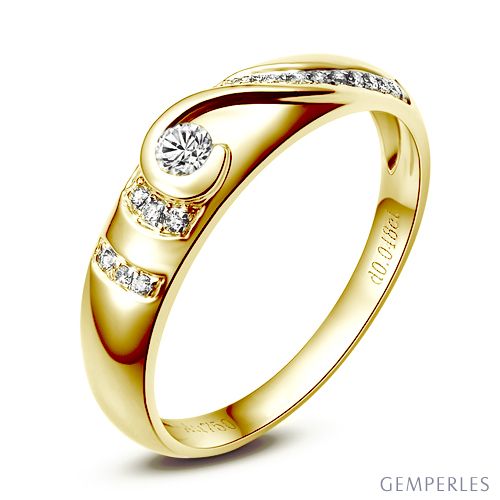 bague en or femme