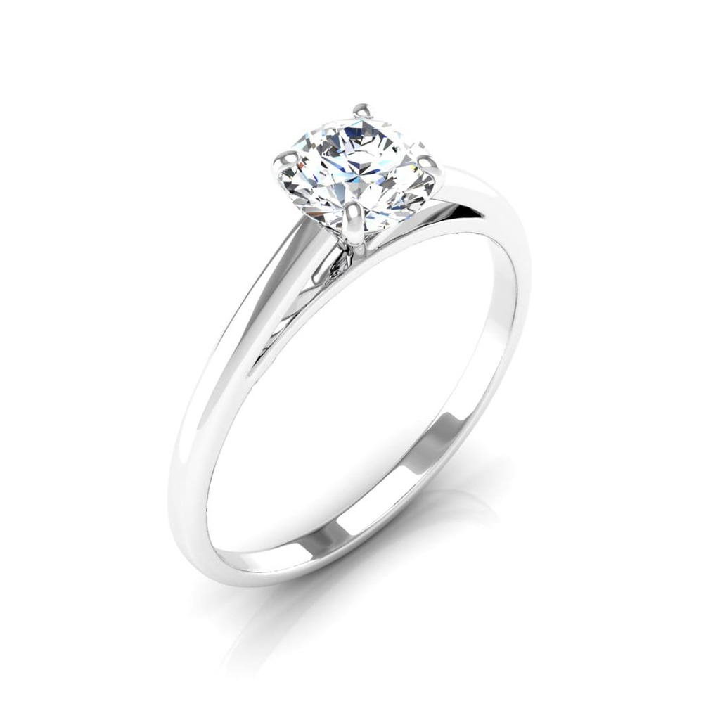 bague solitaire diamant