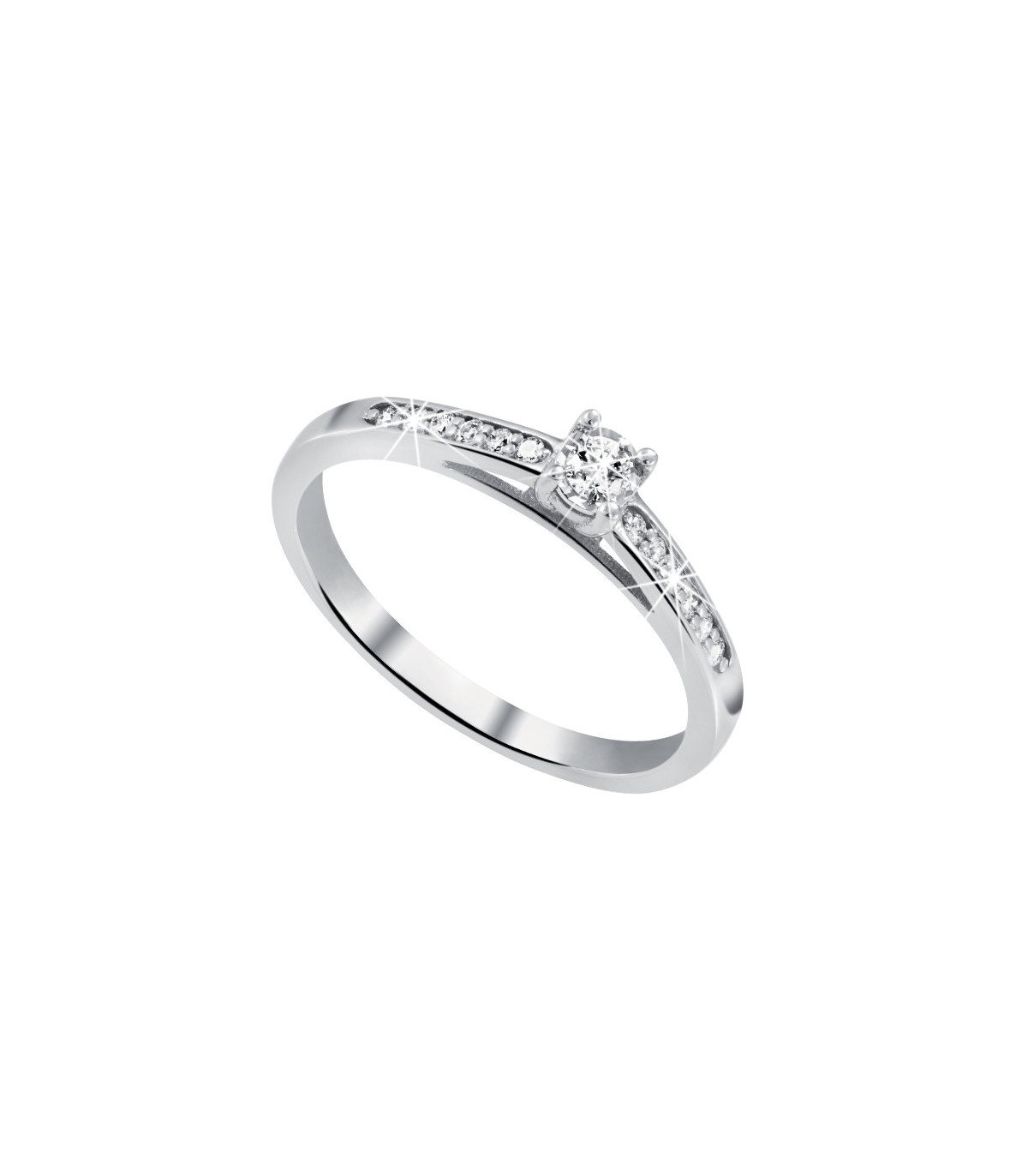 bague solitaire diamant