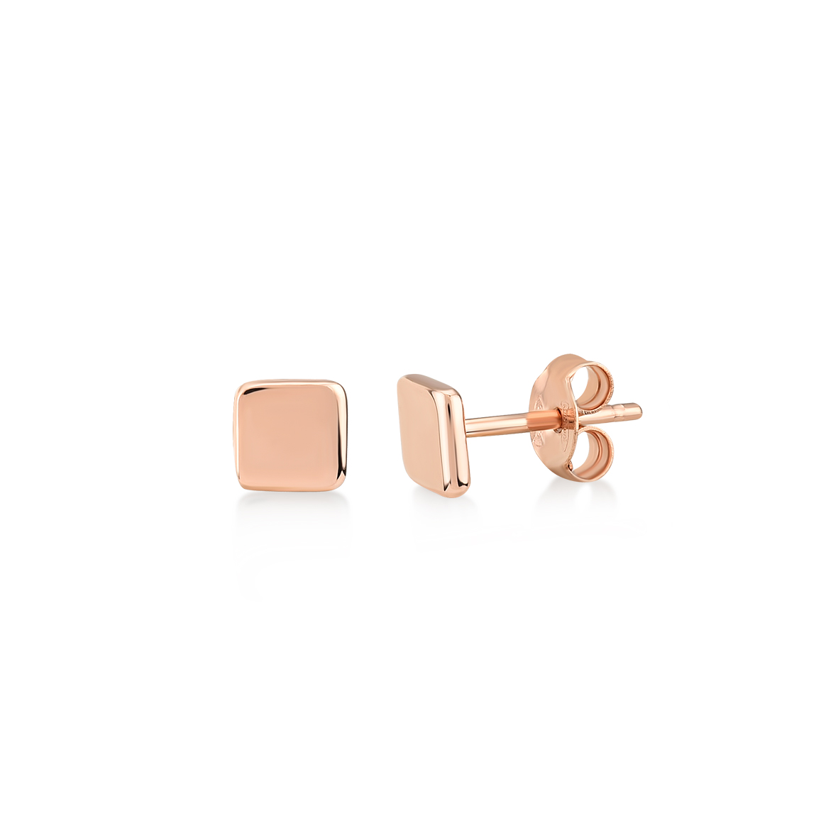 boucle d oreille or rose