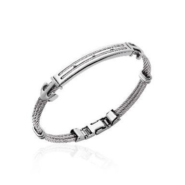 bracelet homme ancre