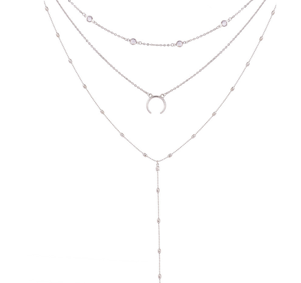 collier femme argent