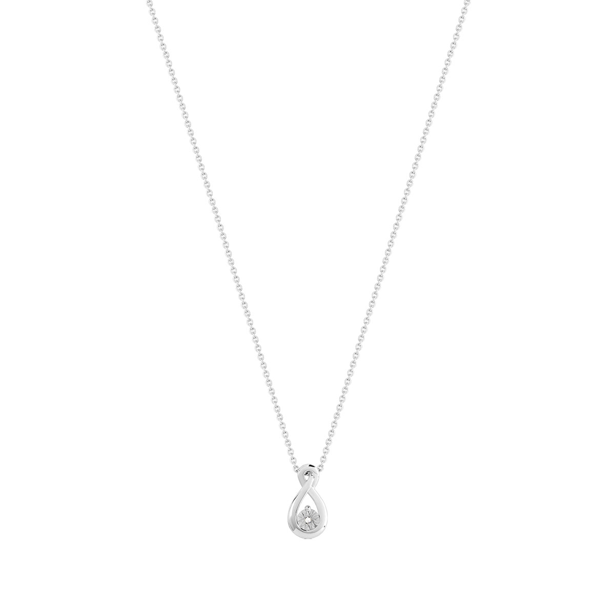 collier femme argent