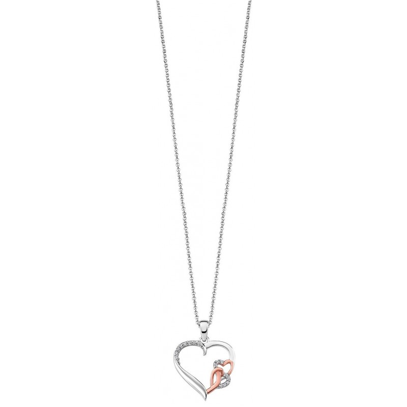 collier femme argent