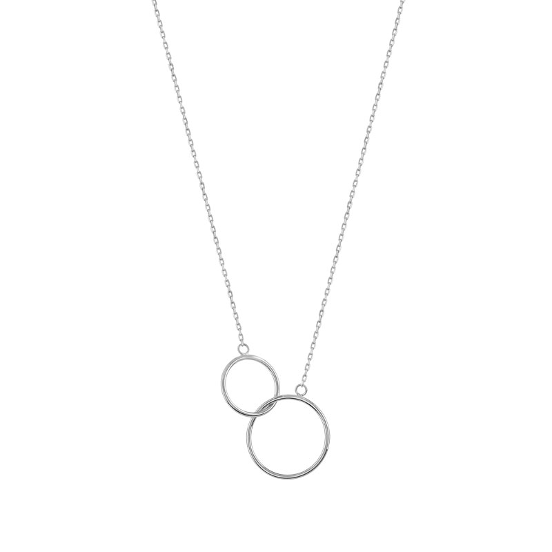 collier femme argent