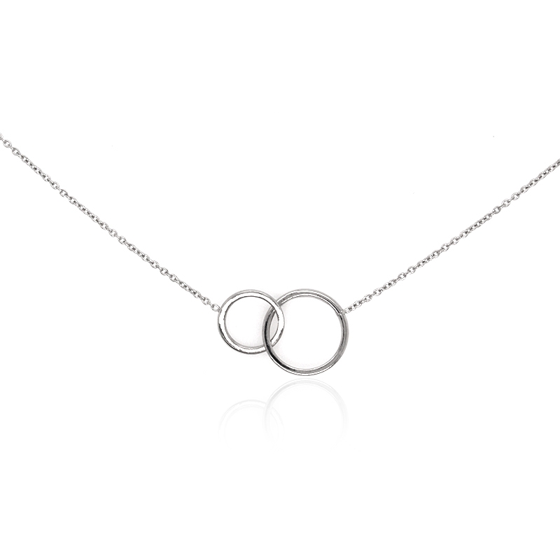 collier femme argent