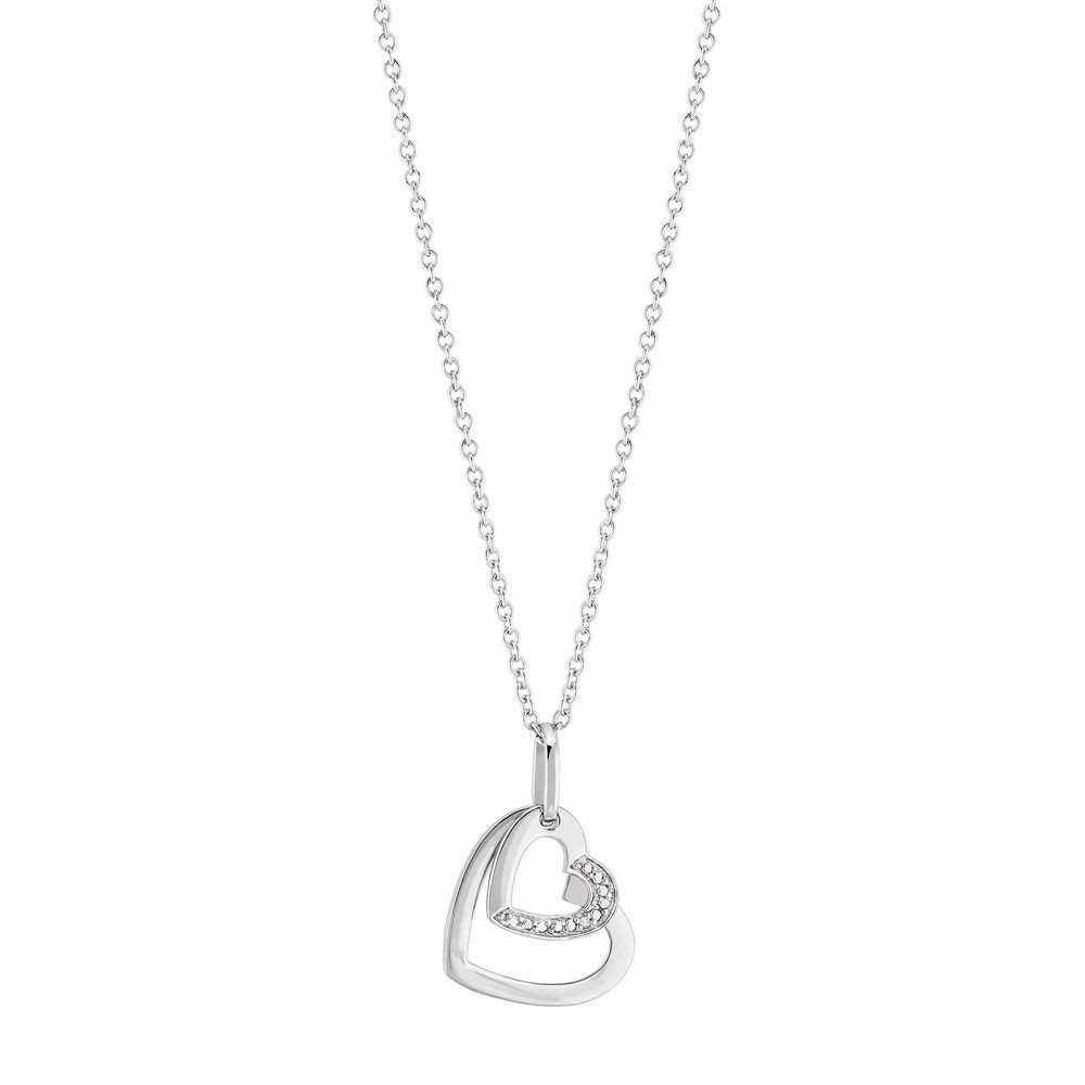 collier femme argent