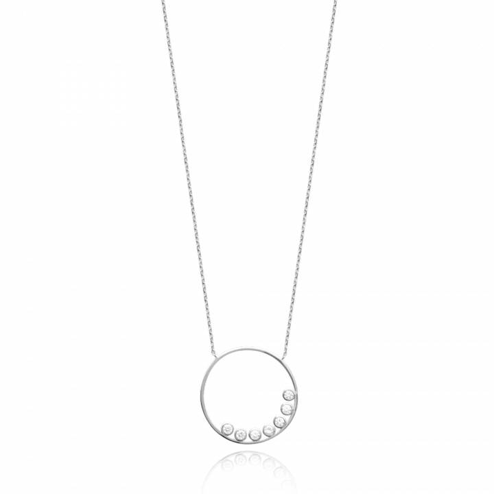 collier femme argent