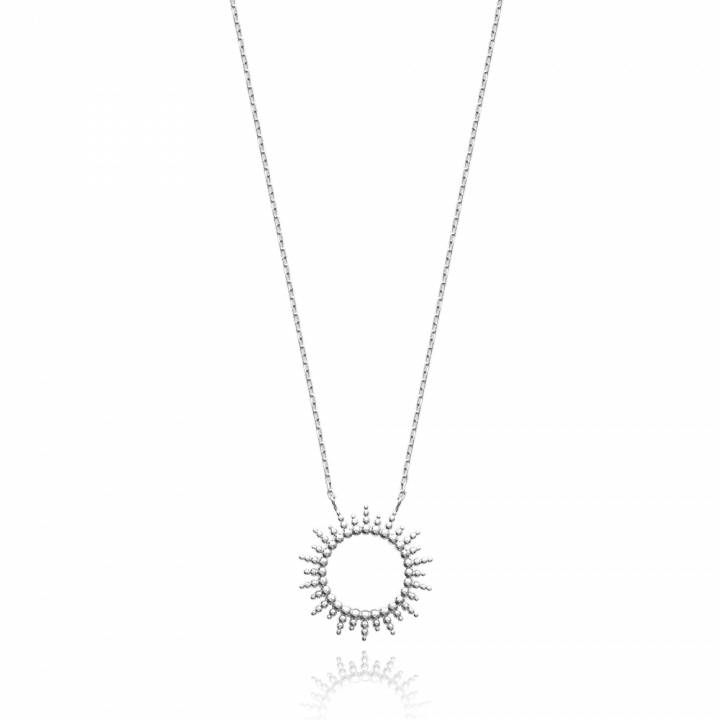 collier femme argent