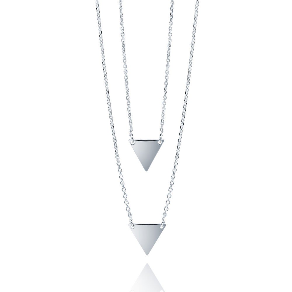 collier femme argent