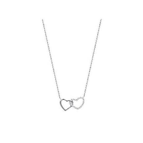 collier femme argent